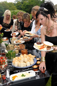 Outdoor Buffet | Annual Employees Party Sheffield