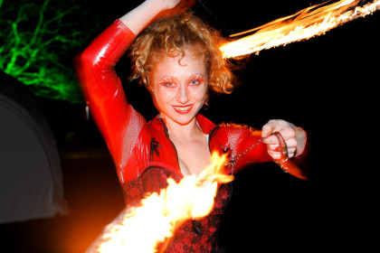 Fire Juggler | Lara's Birthday Party Buckinghamshire