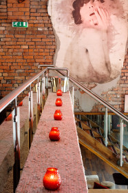 Mocka Upstairs Painting | Mocka Lounge Cardiff