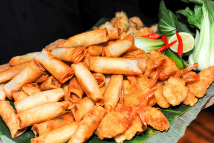 Spring Rolls | Lara’s Birthday Derbyshire Dales