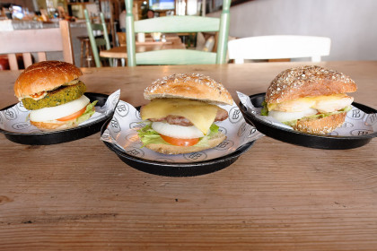 Burger Selection | Table Group Time & Beef Cardiff